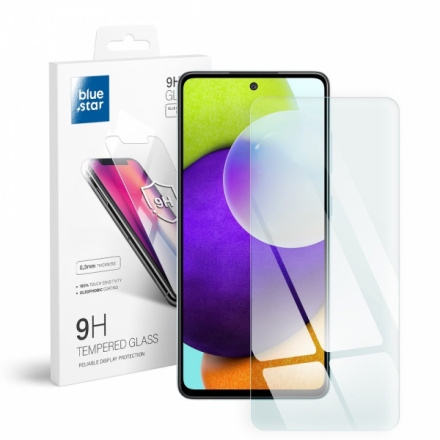 Ochranné tvrzené sklo 9H Blue Star - Samsung Galaxy A52/52s 5G, 97357