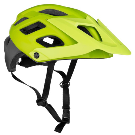 Spokey SINGLETRAIL Cyklistická přilba pro dospělé a juniory  IN-MOLD, 55-58 cm, zelená, K928239