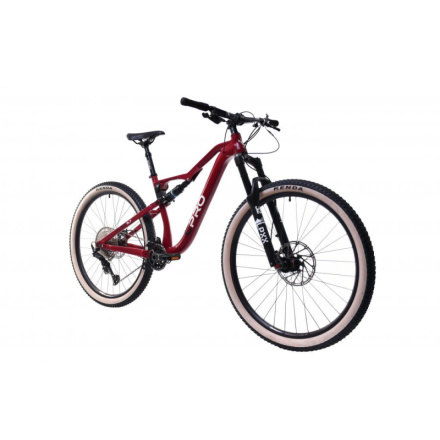 Celoodpružené jízdní kolo Capriolo MTB FS ALL-MO 9.7 DEEP RED , 923220-16 (kola 29" , rám 16") 2022