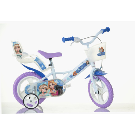 Dětské jízdní kolo Dino Bikes 124GLN SNOW QUEEN 12" dívčí, 05-CSK5124/SQ
