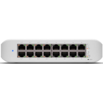 Switch Ubiquiti Networks UniFi USW-Lite-16-PoE 16x GLAN, 8x PoE, 30W, USW-Lite-16-PoE