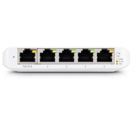 Switch Ubiquiti Networks UniFi USW-Flex-Mini 5x GLAN, plast, USW-Flex-Mini