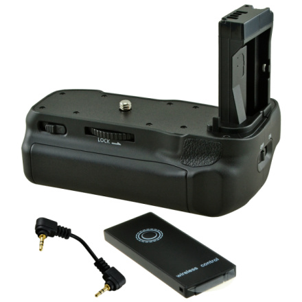 Battery Grip Jupio pro Canon EOS 77D/ 800D/ 9000D (2x LP-E17) + kabel, JBG-C016