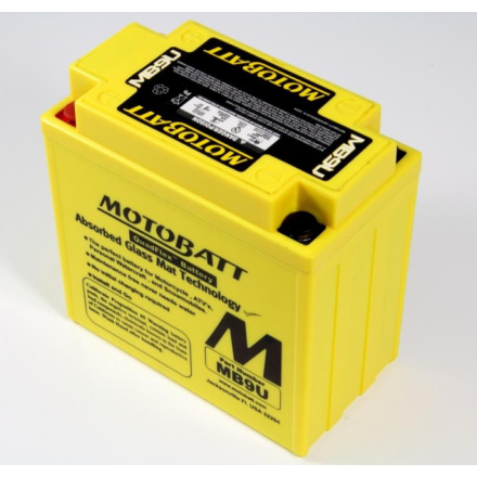 Baterie Motobatt MB9U 11Ah, 12V, 4 vývody , MB9U
