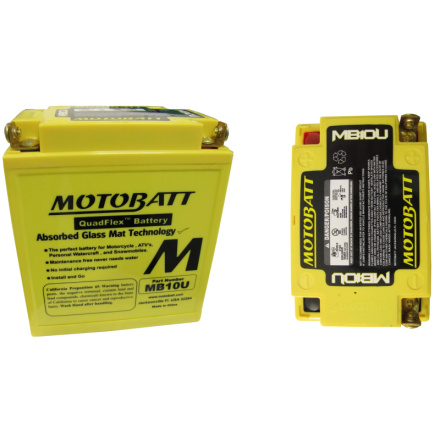 Baterie Motobatt MB10U 14,5 Ah, 12 V, 4 vývody, MB10U