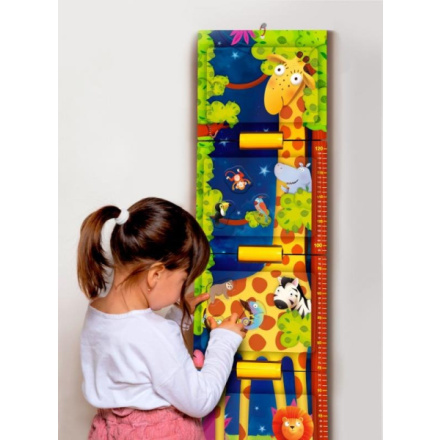 Hračka Liscianigioch Montessori Baby - Metr s deníkem, 7192789 (Rozměry (š x v x h): 28,5 x 28,5 x 6,7 cm)