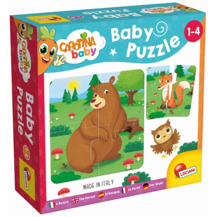 Puzzle Liscianigioch Carotina Baby - Les, 7180076