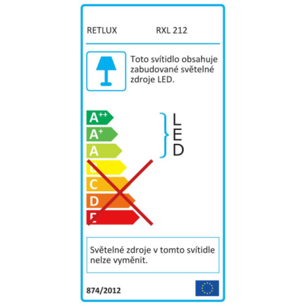 Vánoční LED řetěz Retlux RXL 212, 200 LED, 20+5 m MC TM, 50002852