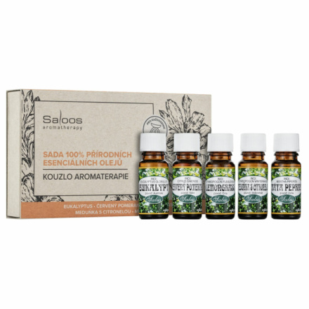 Esenciální olej Saloos sada - Kouzlo aromaterapie , SA711200005