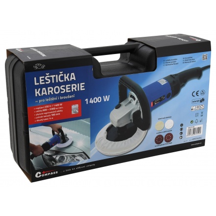 Leštička karoserie 230V 1400W, 07259