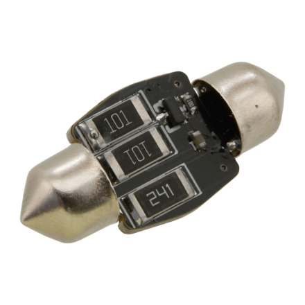 Žárovka 3 LED SMD 12V  suf.11X32 SV8.5 NEW-CAN-BUS bílá 2ks, SV8.5 (sufit), 33826