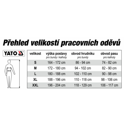 Pracovní oděv, reflexní kalhoty a blůza, CRESTON vel. L reflexní oranžová, TO-72907