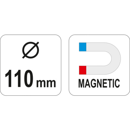 Miska magnetická pr.110mm, YT-08295
