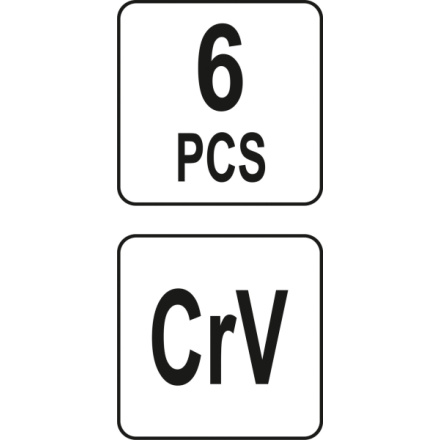 Nástavec adaptér sada 6ks, YT-10671