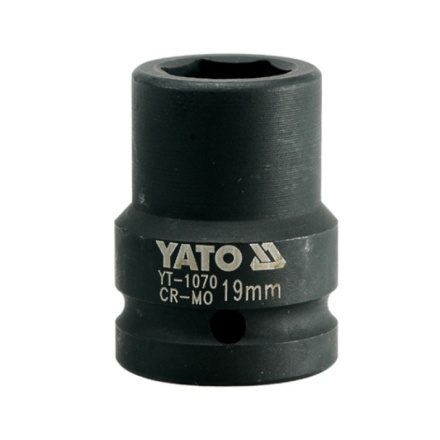 Nástavec 3/4" rázový šestihranný 19 mm CrMo, YT-1070