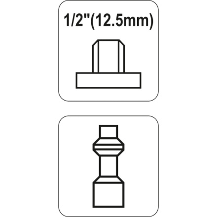 Rychlospojka 1/2", YT-2402