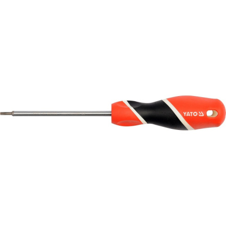 Šroubovák torx s otvorem T20 x 100 mm magnetický S2, YT-25957