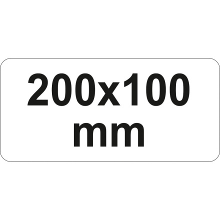 Svěrka 200 x 100 ráčnová, YT-63951