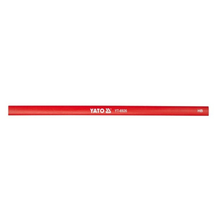 Tužka tesařská 245 mm červená 144ks, YT-6926