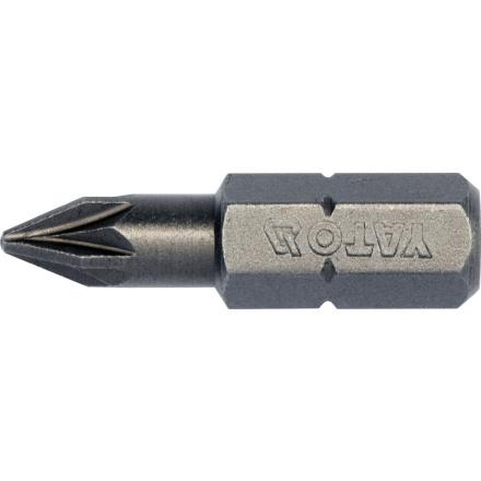 Bit křížový 1/4" PZ1 x 25 mm 10 ks S2, YT-78134