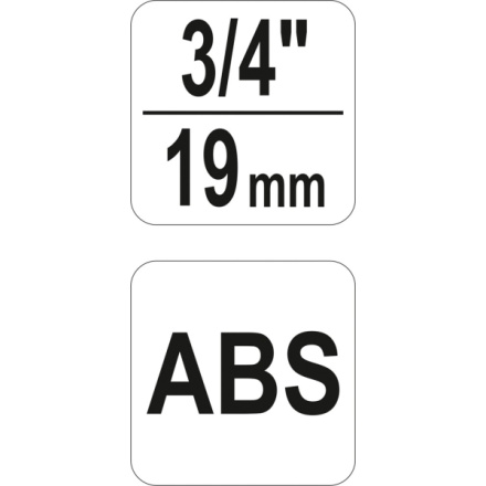 Spojka hadicová 3/4", YT-99811