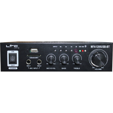 MFA1200USB-BT-BL LTC audio zesilovač 03-2-1011