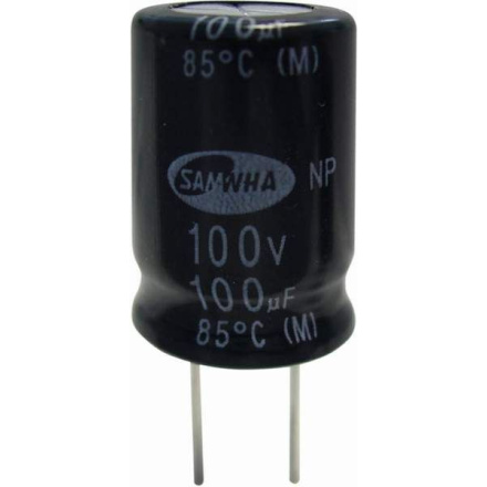 C 100/100V SAMWHA kondenzátor 21-7-1006
