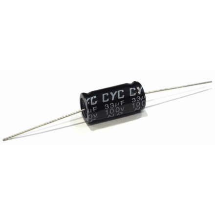 C 33/100V axial ADM kondenzátor 21-7-1074