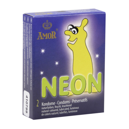 Kondomy Amor Neon 2ks, 04107990000