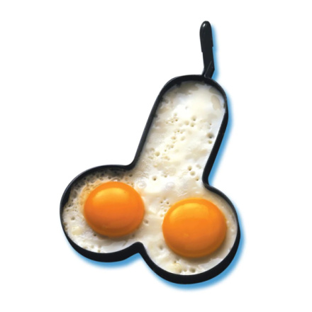 Forma ve tvaru penisu Rude Shaped Egg Fryer Willie, 07732040000
