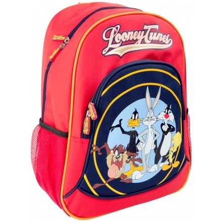 Looney Tunes školní batoh červená (Rozměr:40x32x16 cm), 4938