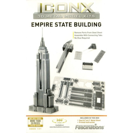 METAL EARTH 3D puzzle Empire State Building (ICONX) 110415