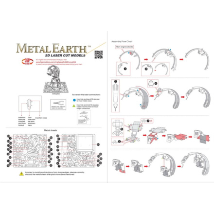 METAL EARTH 3D puzzle Star Wars: Destroyer Droid 112196