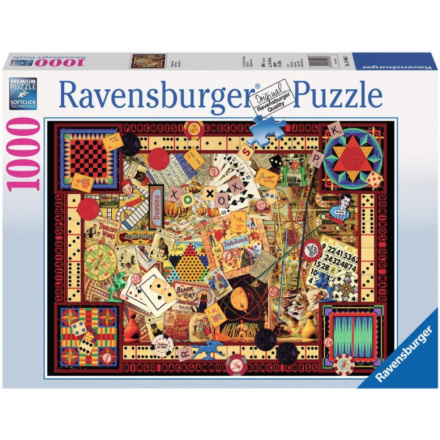 RAVENSBURGER Puzzle Nostalgické hry 1000 dílků 113404