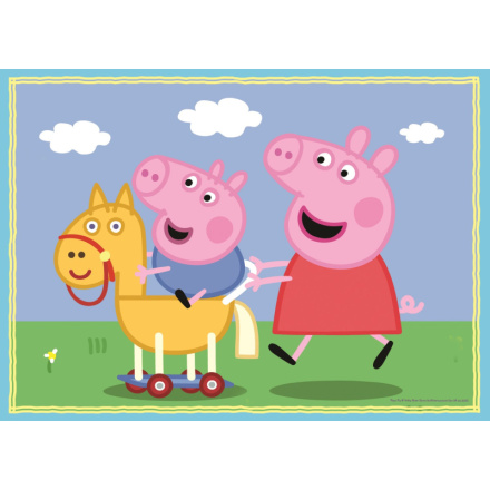 TREFL Puzzle Prasátko Peppa 4v1 (35,48,54,70 dílků) 113428