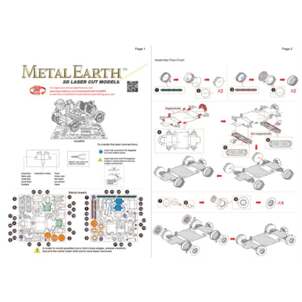 METAL EARTH 3D puzzle Lunar Rover 115538