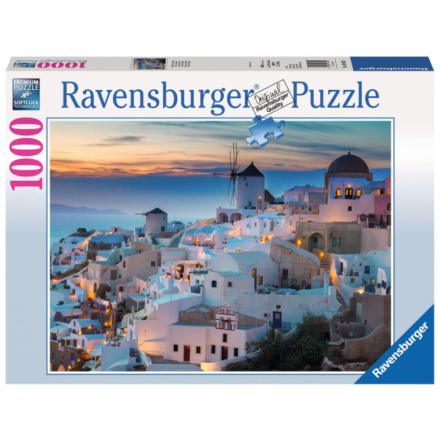 RAVENSBURGER Puzzle Večer v Santorini 1000 dílků 116136