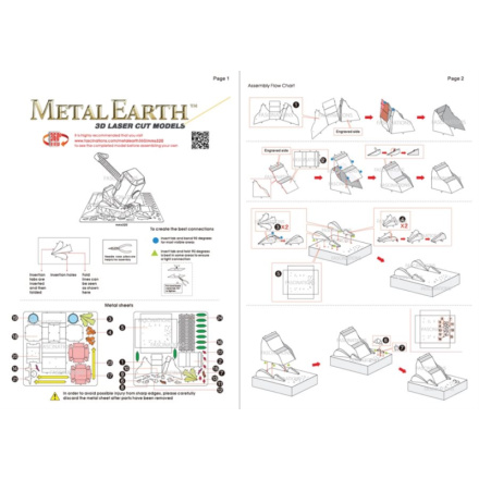 METAL EARTH 3D puzzle Avengers: Thórovo kladivo 117244