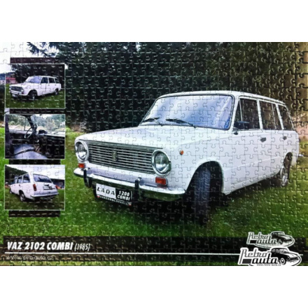 RETRO-AUTA Puzzle č. 5 VAZ 2102 Combi (1985) 500 dílků 117426