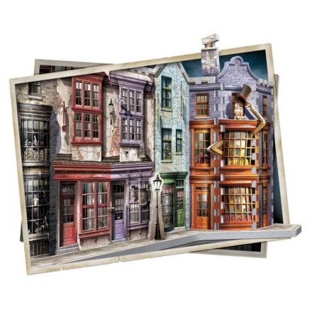 WREBBIT 3D puzzle Harry Potter: Příčná ulice 450 dílků 117884