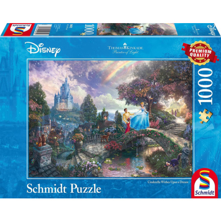 SCHMIDT Puzzle Popelka: Přání ve snu 1000 dílků 118649