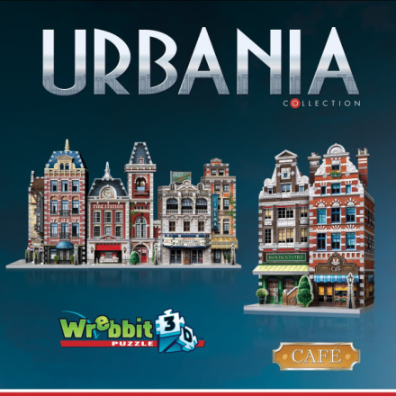 WREBBIT 3D puzzle Urbania: Kavárna 285 dílků 119844