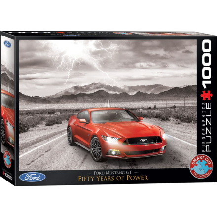 EUROGRAPHICS Puzzle Ford Mustang GT 2015, 1000 dílků 120177