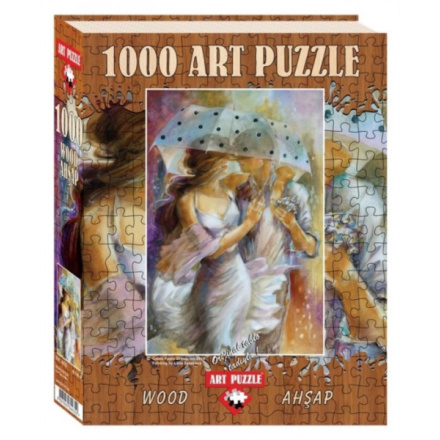 ART PUZZLE Dřevěné puzzle Jeden den v máji 1000 dílků 121933