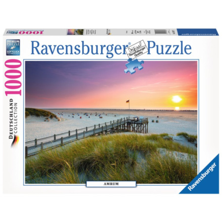 RAVENSBURGER Puzzle Západ slunce v Amrum, Německo 1000 dílků 122367