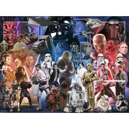 RAVENSBURGER Puzzle Vesmír Star Wars 1500 dílků 122505