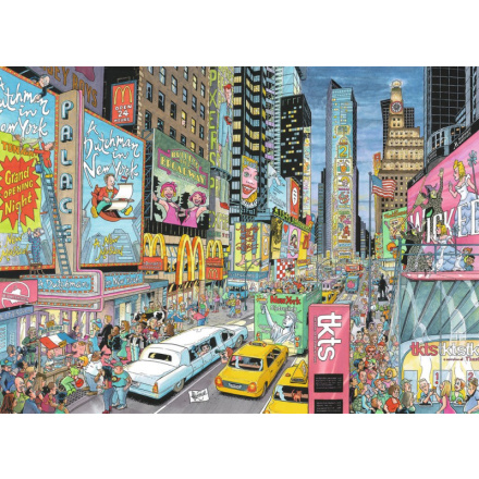 RAVENSBURGER Puzzle Města světa: New York 1000 dílků 122507