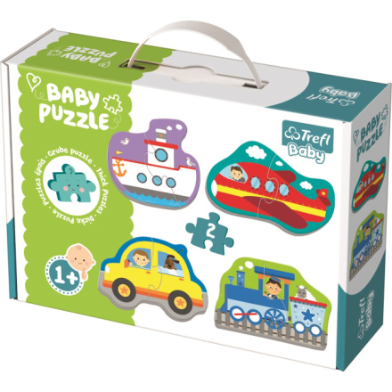 TREFL Baby puzzle Doprava 4x2 dílky 122588