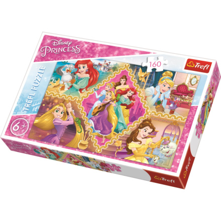 TREFL Puzzle Disney princezny a jejich dobrodružství 160 dílků 122600