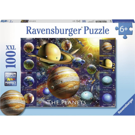 RAVENSBURGER Puzzle Planety XXL 100 dílků 122658